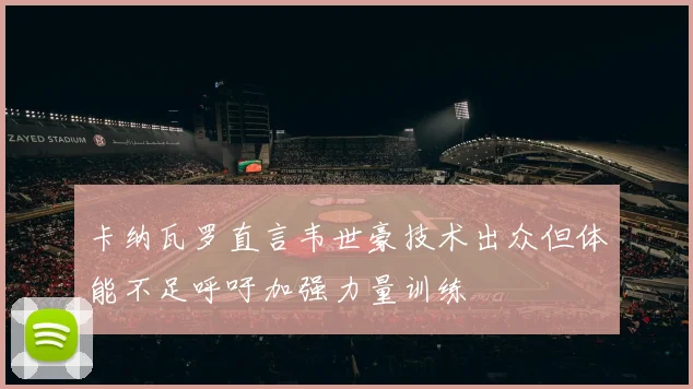 卡纳瓦罗直言韦世豪技术出众但体能不足呼吁加强力量训练